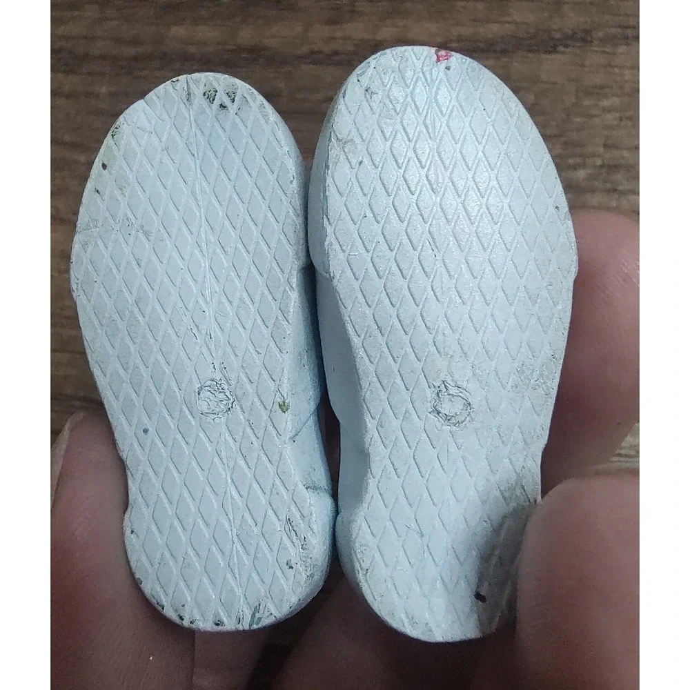 BLUE WHITE COLORED CASUAL SLIP ON SHOES FOR KEN DOLL Vans Style